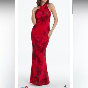 Betsy & Adam Floral Maxi Dress